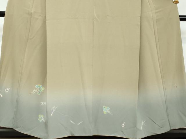 平和屋着物●訪問着　友禅　成物　暈し染め　正絹　逸品　DABI2771ud