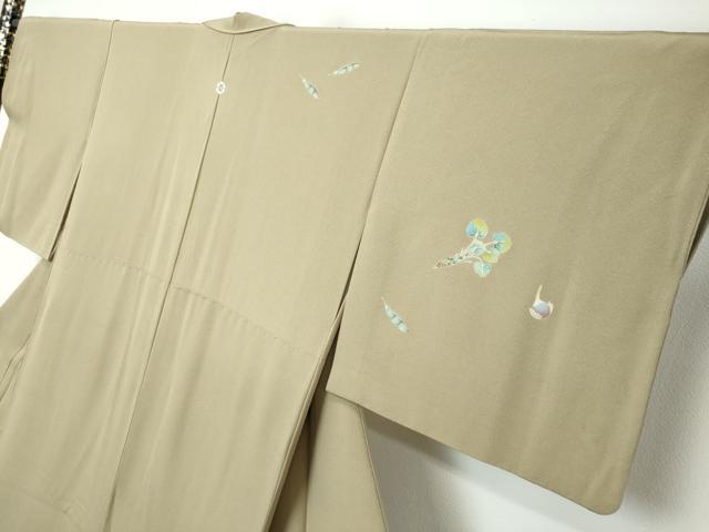 平和屋着物●訪問着　友禅　成物　暈し染め　正絹　逸品　DABI2771ud