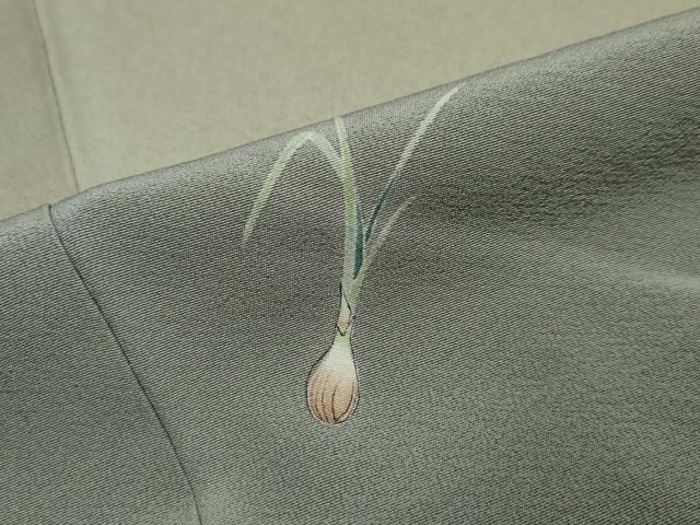 平和屋着物●訪問着　友禅　成物　暈し染め　正絹　逸品　DABI2771ud