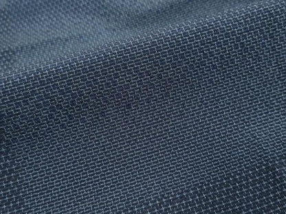 平和屋着物●本塩沢　110亀甲　変わり格子文　正絹　逸品　DABI2785ud