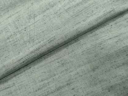平和屋着物●上質な紬　湊鼠色　正絹　逸品　DABI2792ud