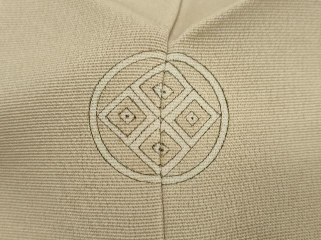 平和屋着物●訪問着　鹿の子枝梅文　金彩　正絹　逸品　DABI2813ud