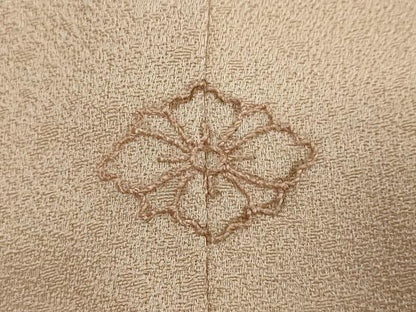 平和屋着物●訪問着　総刺繍　色紙立波文　ゑり善扱い　正絹　逸品　DABI2819ud