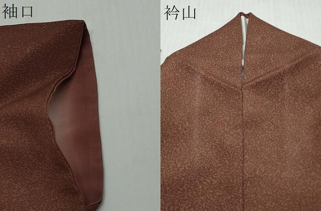 平和屋着物●訪問着　刺繍　橘　金糸　正絹　逸品　DABI2823ud