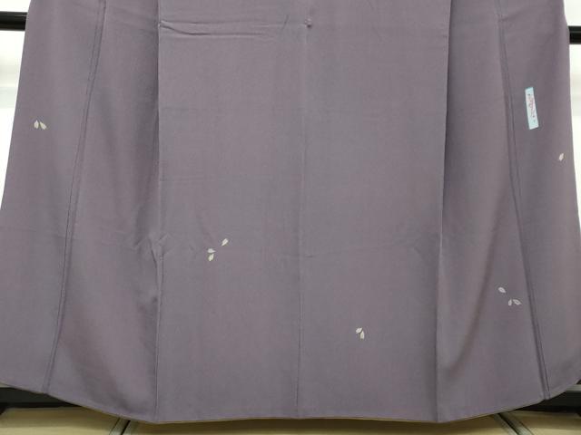 平和屋着物●世界的人形師　辻村寿三郎　ジュサブロー　訪問着　舞桜文　金彩　正絹　逸品　DABI2828ud