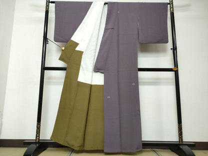 平和屋着物●世界的人形師　辻村寿三郎　ジュサブロー　訪問着　舞桜文　金彩　正絹　逸品　DABI2828ud