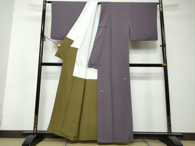 平和屋着物●世界的人形師　辻村寿三郎　ジュサブロー　訪問着　舞桜文　金彩　正絹　逸品　DABI2828ud