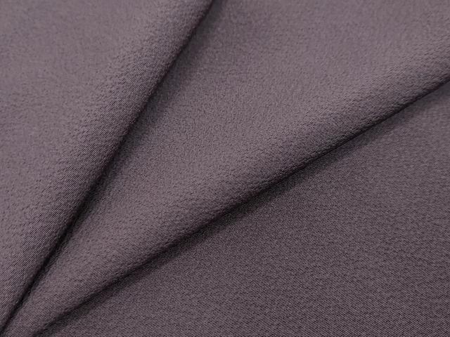 平和屋着物●上質な色無地　滅紫色　正絹　逸品　未使用　DABI2832ud
