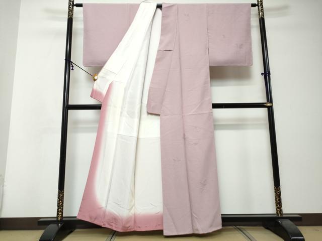 平和屋着物●中国三大刺繍　相良刺繍　総刺繍　訪問着　唐草文　正絹　逸品　未使用　DABI2834ud