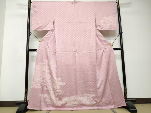 平和屋着物●訪問着　総絞り　エ霞文　正絹　逸品　未使用　DABI2839ud