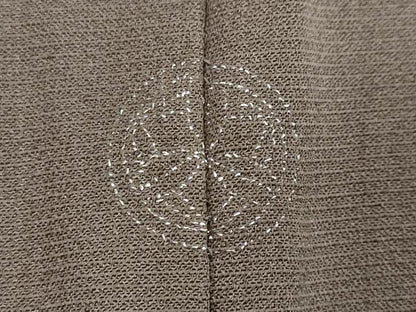 平和屋着物●訪問着　刺繍　誰が袖花蝶文　金彩　正絹　逸品　DABI2863ud