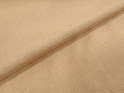 平和屋着物●上質な紬　雄黄色　正絹　逸品　DABI2873ud