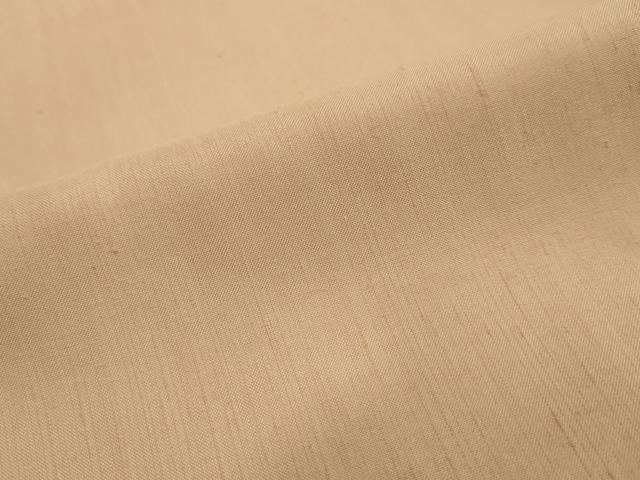 平和屋着物●上質な紬　雄黄色　正絹　逸品　DABI2873ud