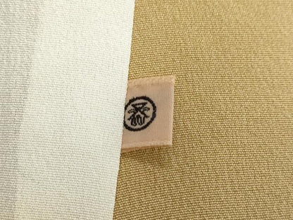 平和屋着物●本加賀友禅作家　成竹登茂男　訪問着　白山紬　草花文　阪急百貨店扱い　正絹　逸品　DABI2880ud