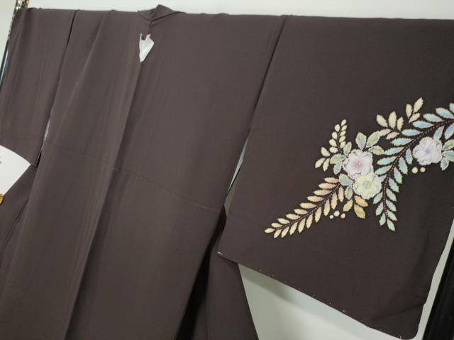 平和屋着物●越後十日町の一流染匠　桐屋・翠山工房　訪問着　辻が花　暈し染め　やまと誂製　正絹　逸品　未使用　DABI2886ud