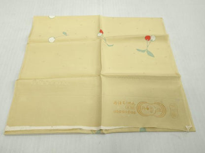平和屋着物●長襦袢　無双仕立て　成物　反端付き　正絹　逸品　DABI2895ud