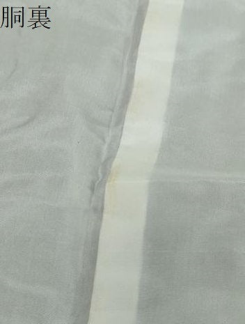 平和屋着物●上質な色無地　流水風景草花地紋　紫紺色　正絹　逸品　未使用　DABI2899ud