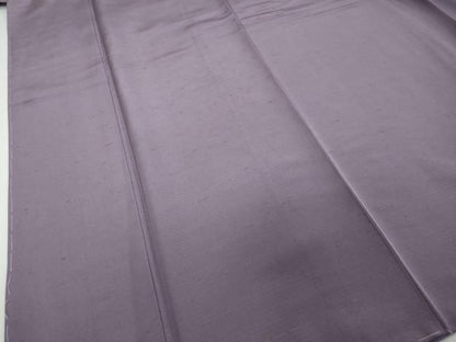 平和屋着物●上質な紬　竜胆色　正絹　逸品　未使用　DABI2907ud