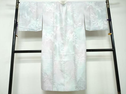 平和屋着物●長襦袢　無双仕立て　辻が花地紋　暈し染め　やまと誂製　正絹　逸品　DABI2914ud