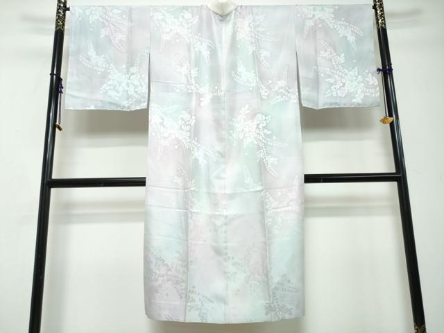 平和屋着物●長襦袢　無双仕立て　辻が花地紋　暈し染め　やまと誂製　正絹　逸品　DABI2914ud