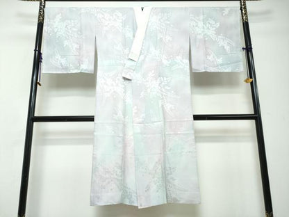 平和屋着物●長襦袢　無双仕立て　辻が花地紋　暈し染め　やまと誂製　正絹　逸品　DABI2914ud