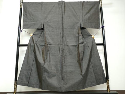 平和屋着物●男性　本場大島紬　亀甲柄　正絹　逸品　DABI2920ud