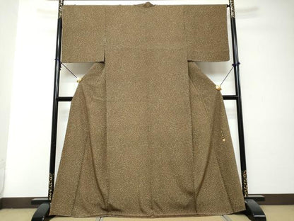 平和屋着物●北原勝　江戸小紋　成物　正絹　逸品　未使用　DABI2931ud