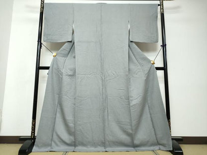 平和屋着物●江戸小紋　鮫小紋柄　ロング丈　正絹　逸品　DABI2932ud