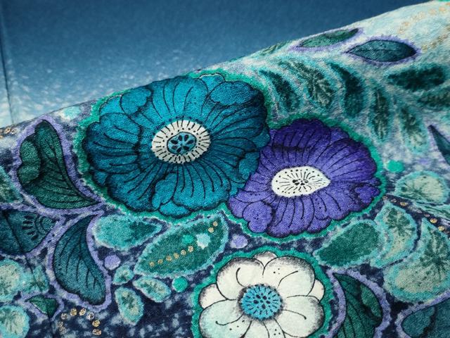 平和屋着物●豪華振袖　作家物　辻が花　暈し染め　金彩　正絹　逸品　DABI2946ud
