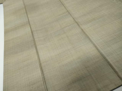 平和屋着物●青山みとも　紬　霞文　正絹　逸品　DABI2947ud