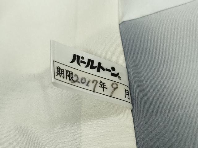 平和屋着物●上質な小紋　霞文　正絹　逸品　未使用　DABI2957ud