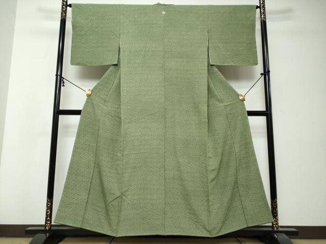 平和屋着物●江戸小紋　吉祥柄　正絹　逸品　未使用　DABI2958ud