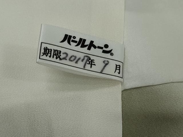 平和屋着物●上質な小紋　箔散らし草花文　正絹　逸品　DABI2960ud