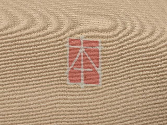 平和屋着物●訪問着　友禅　作家物　花鳥文　正絹　逸品　DABI2971ud
