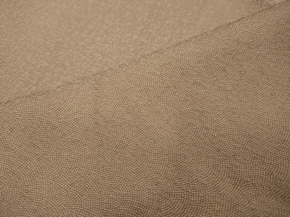 平和屋着物●江戸小紋　草木染　鮫小紋柄　反端付き　正絹　逸品　DABI2981ud