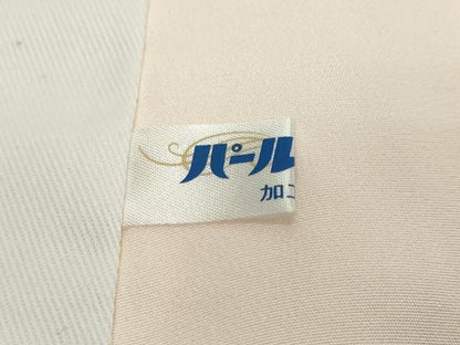 平和屋着物●長襦袢　袷　枝梅文　正絹　逸品　DABI2983ud