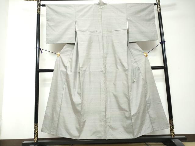 平和屋着物●紅花紬　米沢　新田秀次　霞文　正絹　逸品　DABI2988ud