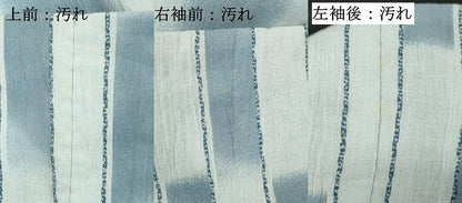 平和屋着物∴夏物　浴衣　トンボ　綿麻　逸品　DABI3016cd