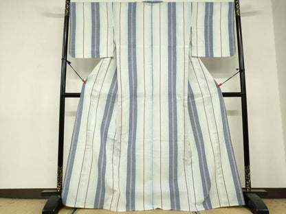平和屋着物∴夏物　浴衣　間道　綿　逸品　DABI3150cd