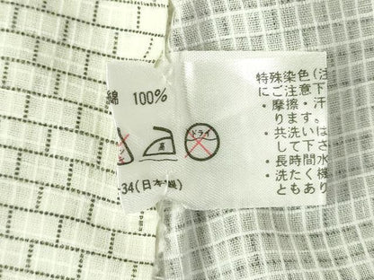 平和屋着物∴夏物　男性　綿紅梅　浴衣　横段文　綿　逸品　DABI3334cd