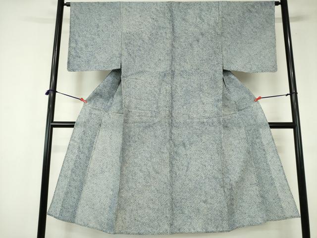平和屋着物∴夏物　男性　浴衣　有松鳴海絞り　三浦絞り　綿　逸品　DABI3335cd