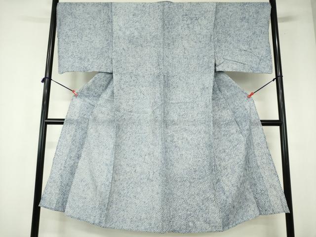 平和屋着物∴夏物　男性　浴衣　有松鳴海絞り　三浦絞り　綿　逸品　DABI3340cd
