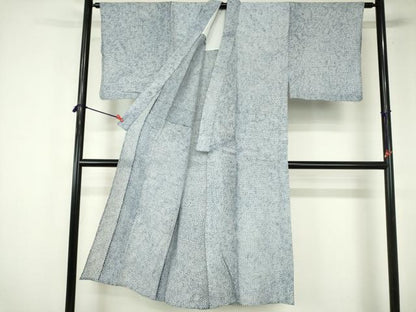 平和屋着物∴夏物　男性　浴衣　有松鳴海絞り　三浦絞り　綿　逸品　DABI3340cd