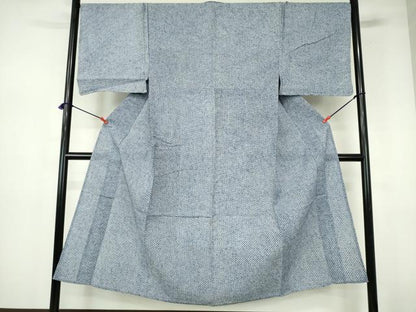 平和屋着物∴夏物　男性　浴衣　有松鳴海絞り　三浦絞り　綿　逸品　未使用　DABI3359cd