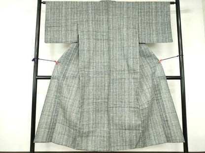 平和屋着物∴夏物　男性　浴衣　格子　綿　逸品　DABI3382cd