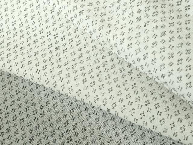 平和屋着物∴夏物　男性　小紋・浴衣兼用　絣文様　DABI3384cd