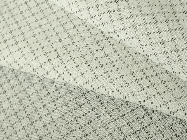 平和屋着物∴夏物　男性　小紋・浴衣兼用　菱文　キングサイズ　未使用　DABI3385cd