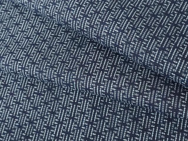 平和屋着物∴夏物　男性　浴衣　抽象文　綿　逸品　DABI3387cd