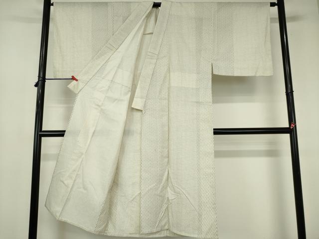 平和屋着物∴夏物　男性　綿紅梅　浴衣　絣間道　綿　逸品　DABI3388cd