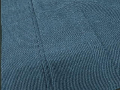 平和屋着物∴夏物　男性　阿波しじら織　浴衣　横段文　綿　逸品　DABI3392cd